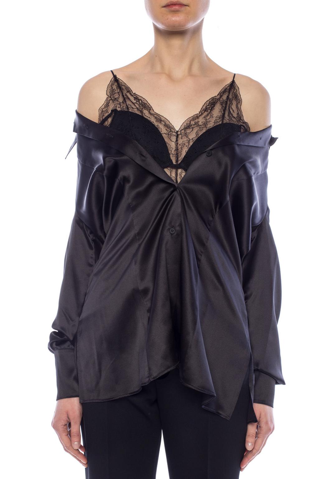 Maison margiela discount silk blouse